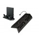 PlayStation 4 PS4 Stand Dock Controller Charger with Cooling Fan USB Hub