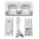 2 in 1 Dual Controller Charging Dock Set for Nintendo Wii