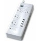 4 Outlet Surge Protected USB Power Board Powerboard